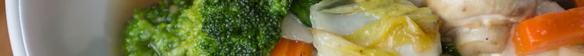 #114 Steamed Tofu & Vegetables