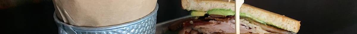 Roasted Turkey Bacon Avocado Sandwich