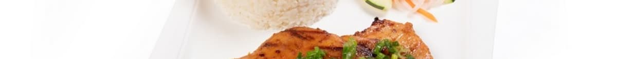 F1. Grilled Lemongrass Pork Chop with White Rice