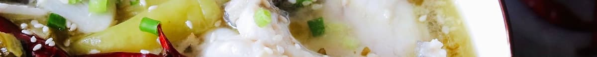 酸菜鱼 / Boiled spicy fish & pickled Cabbage 