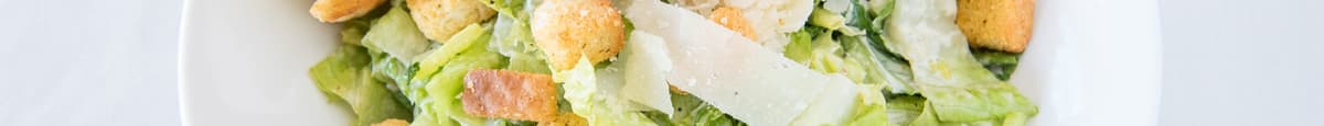 Caesar Salad (Romaine, Caesar dressing, shaved parmesan, and house made croutons)