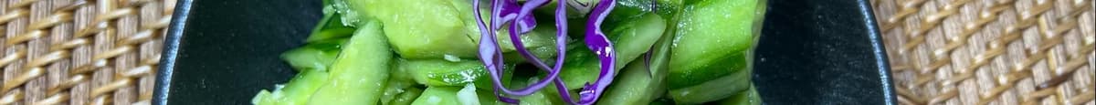Cucumber with Garlic Salad