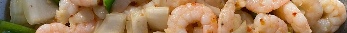 S13. Sauteed Garlic Shrimp with Onion 
