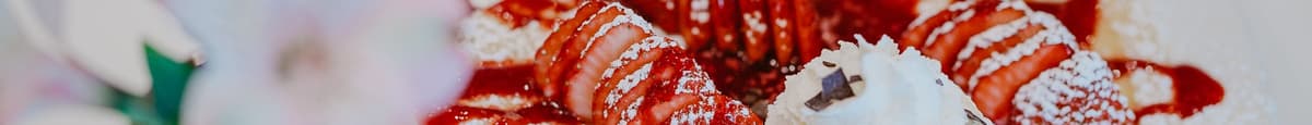 Strawberry Raspberry Crepe