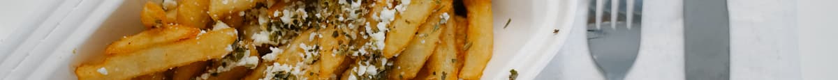 French Fries with Feta Cheese
