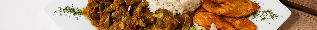 SMALL CURRY GOAT MEAL