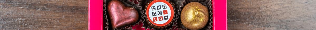 Boîte de 9 chocolats / Box of 9 Chocolates