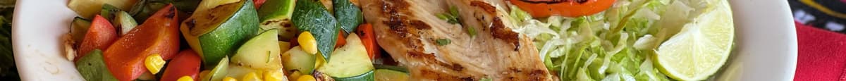 Grilled Fish Platter with Jalapeño - Lime Sauce