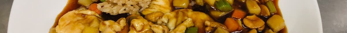 19. D  Cashew Nut Chicken
