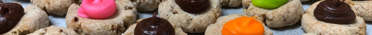 Vanilla & Chocolate Thumbprint Cookie Combo Box