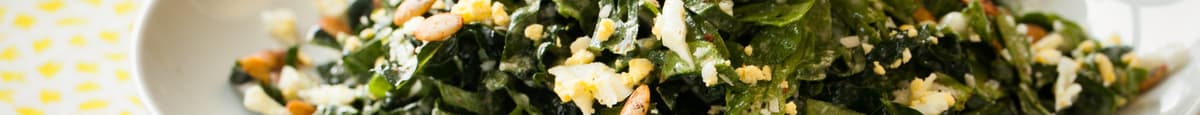 Tuscan Kale & Spinach Salad