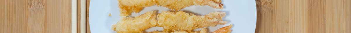 A8. Crevettes tempura (4 mcx) / Tempura Shrimps (4 Pcs)