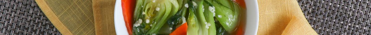 Stir-Fried Bok Choy with Garlic Sauce  炒白菜