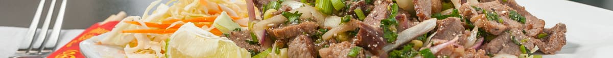 #19. Nam Tok (Thai Style Salad) Beef or Pork