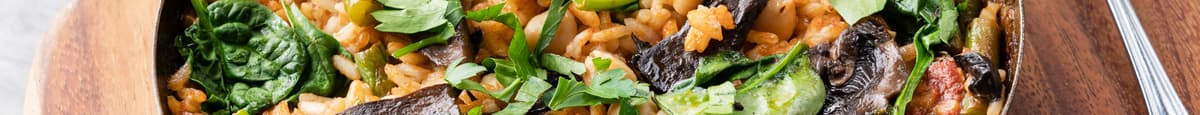 Spinach And Mushrooms Paella (V)(Gf)(Df)