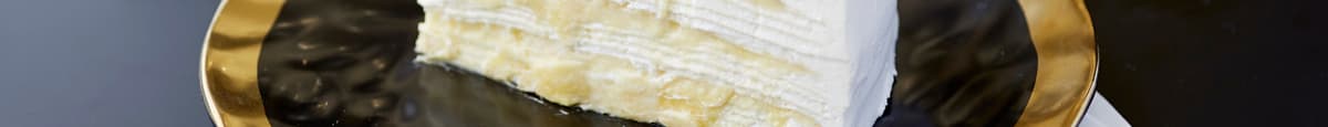 【Slice】Durian Mille Crepe Cake Slice 榴莲千层