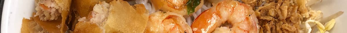 27. Grilled Shrimp + Egg Roll