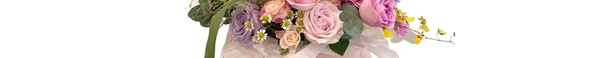 Lovely Pink Flower Box