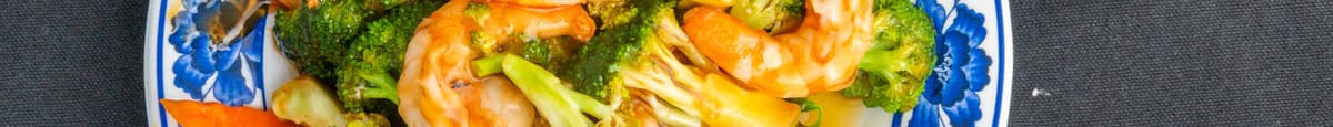L10.  Shrimp with Broccoli