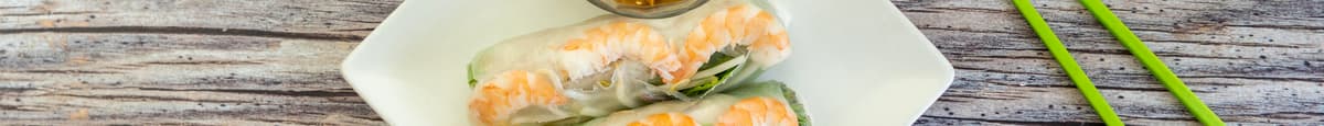 Fresh Shrimp Spring Rolls (2 Pcs)