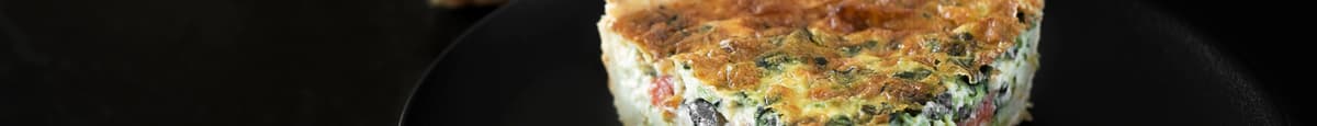 66. Olives and Spinach Quiche