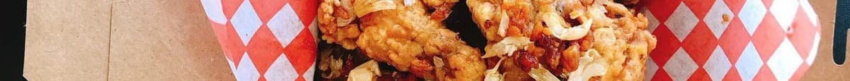 6. Honey Garlic Chicken Wings