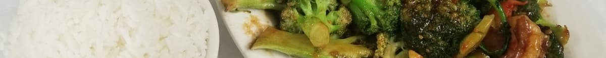 95. Shrimp with Broccoli (Jumbo Shrimp)