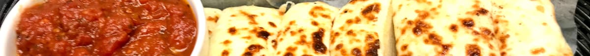 Cheese Bread with Marinara Sauce