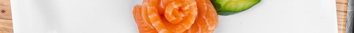 92. Salmon Rose Sashimi