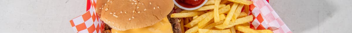 Hamburguesa Saludable / Healthy Cheeseburger