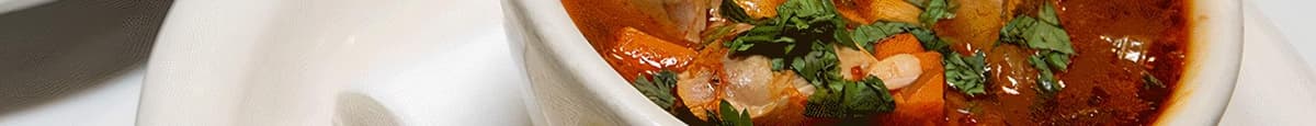 Spicy Chicken Garbanzo Soup