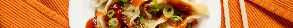 03. Dumpling hunan à la sauce aux arachides (6) /  Hunan Dumplings With Peanut Sauce (6)