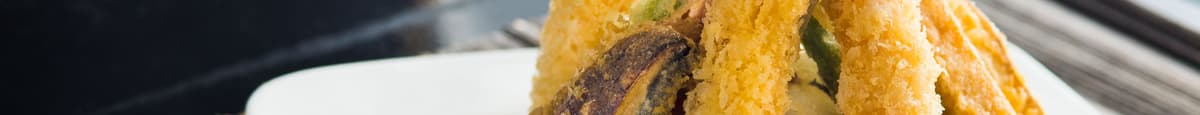 L Shrimp & Vegetables Tempura 汤，沙拉