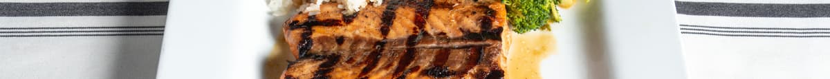 Fire-Grilled Salmon