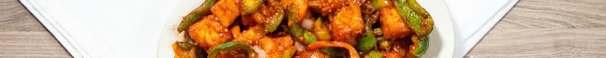 18. Chilly Paneer