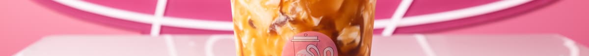 Oreo Crème Brûlée Boba Oolong Milk Tea【Crm [2] Ore [2] Boba [1]】