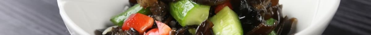 7. Black fungus with cucumber