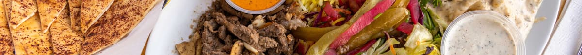 Lamb Shawarma - Meal Platter