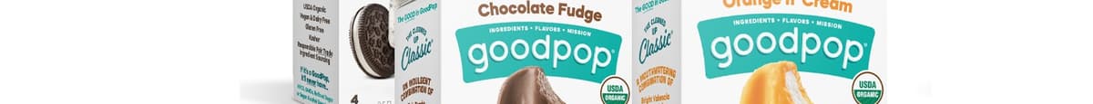 GoodPop Cleaned Up Classics Popsicles (2.5 oz x 16-pack)