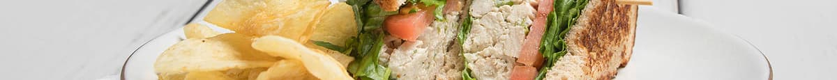 Chicken Salad Sandwich Lunch