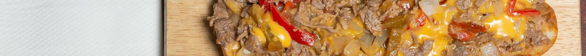Cheese Steak with Sweet Peppers
