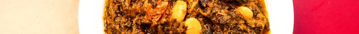 2. Legumes (Mixed Vegetables with Eggplant & Beef) (Simple)