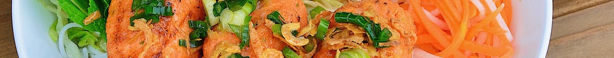 B11. Grilled Shrimp Paste /  Bún chạo tôm
