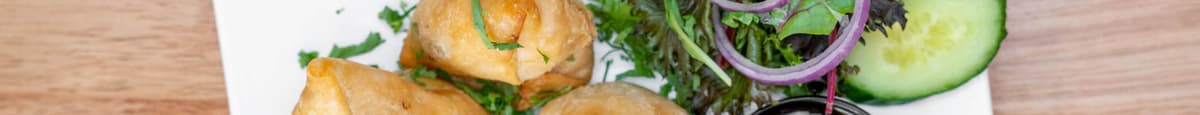 Potato & Pea Pastries - Samosas (4 pcs)