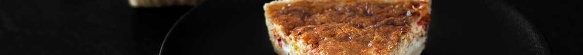 63. Roasted Peppers and Goat Cheese Quiche