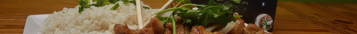 Com Suong - Beef Chop Rice Dish