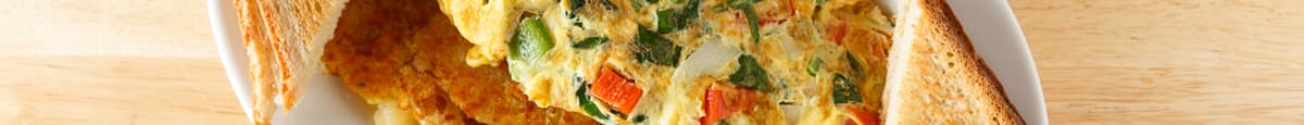 Vegetable Omelet Platter