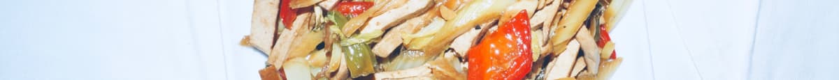 J12. 芹菜豆腐干 Stir Fried Celery with Bean Curd