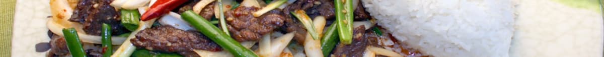  Mongolian Beef or Chicken