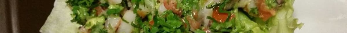 Taco Salad Supreme Shrimp